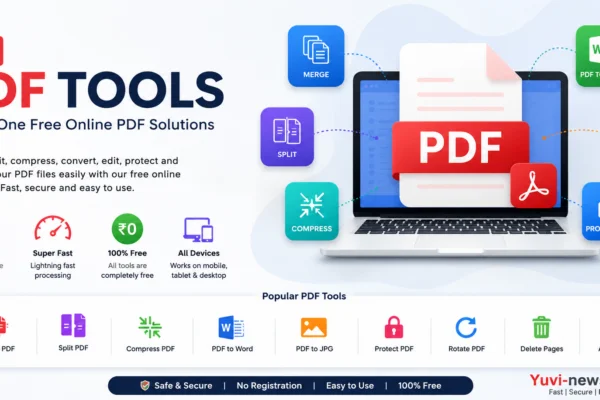 Free Online PDF Tools – Merge, Split, Compress, Convert and Edit PDF Files | Yuvi-News.com